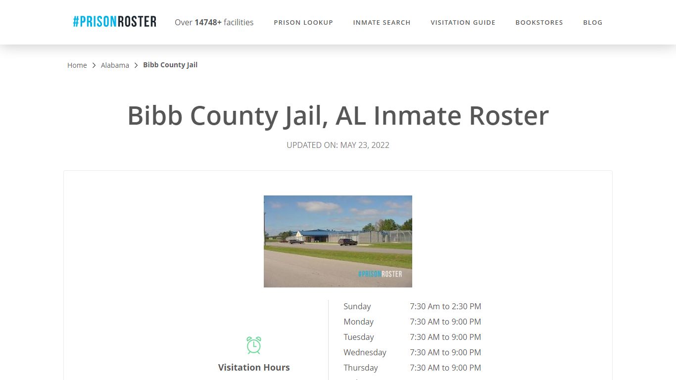 Bibb County Jail, AL Inmate Roster